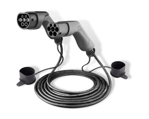Type 2 to Type 2 EV Charging Cable | 5 Metres | 7kW