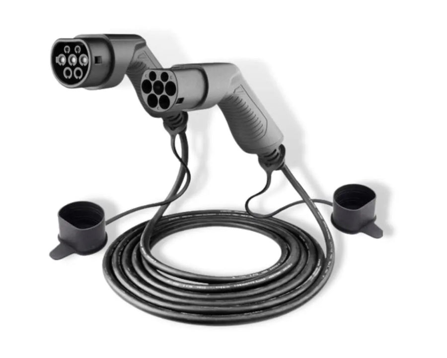 Type 2 to Type 2 EV Charging Cable | 5 Metres | 7kW